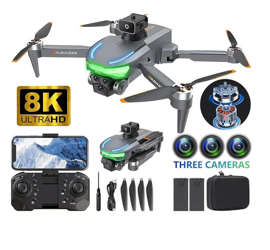 A17 4K Aerial Drone with AI Obstacle Avoidance and Triple Camera