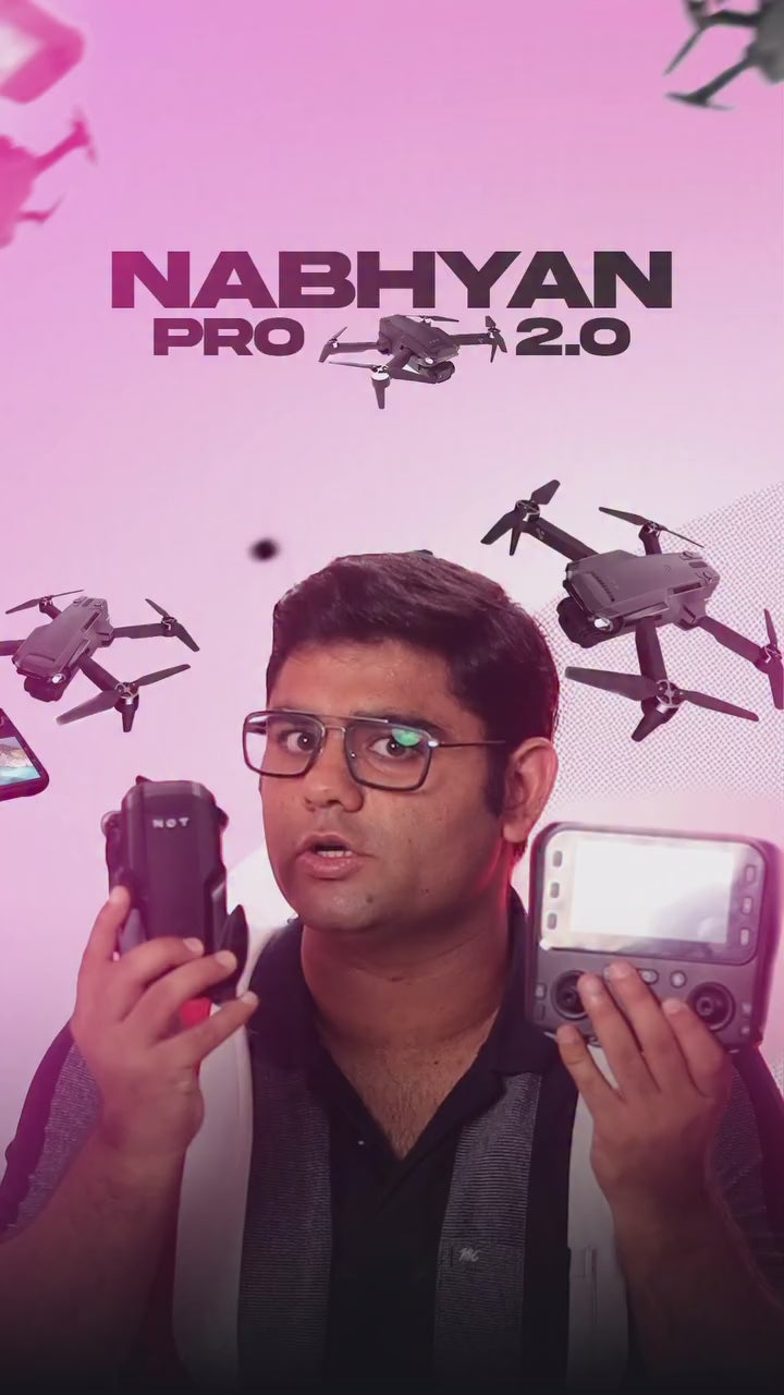 NABHYAN Pro 2.0 Premium Positioning 1080p 4k Camera Drone