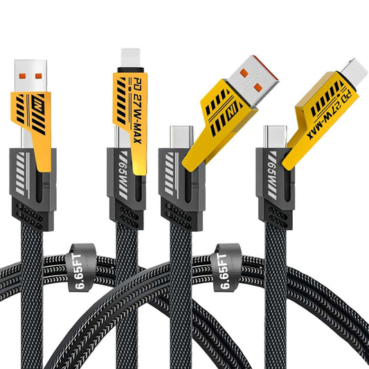 USB C Cable Lightning Cable 4 in 1